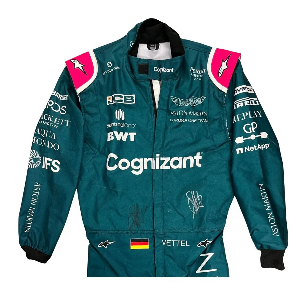 Sebastian Vettel Aston Martin F1 Race Suit