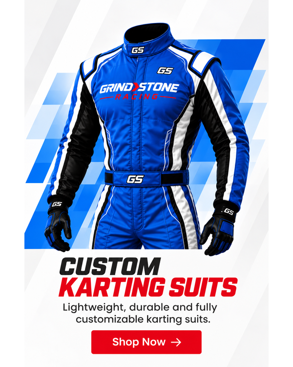 Can’t find your desired Karting Suit? We’ll create it for you.